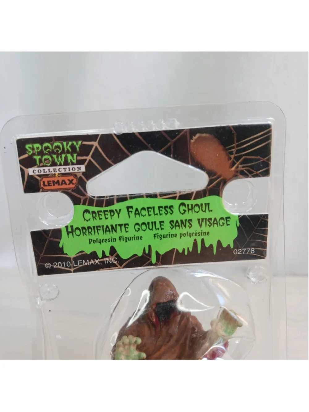 Lemax Spooky Town Creepy Faceless Ghoul Halloween Village 2010 #02778 Sealed